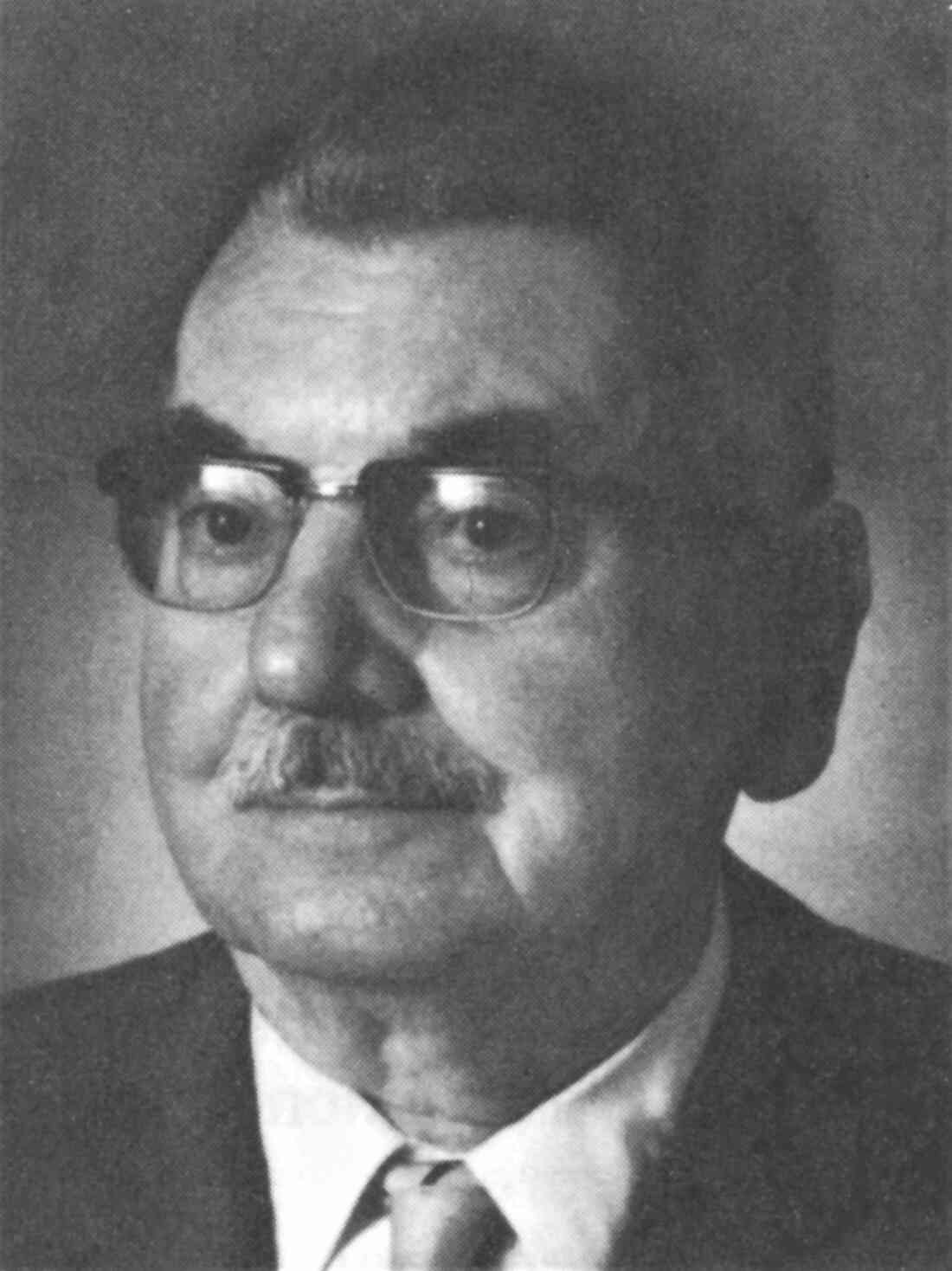 OSG - Obmänner der ersten Stunden: BR a.D. Franz Bezucha 25.07.1959 - 15.07.1973 (Portrait)