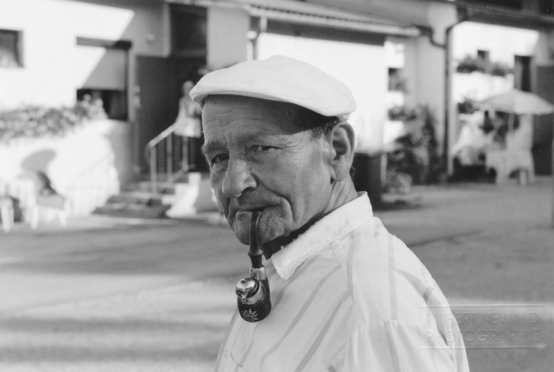 Roma: Michael Horvath,  "Pozzi-Mischka" (*1922 / +2004) - Portrait