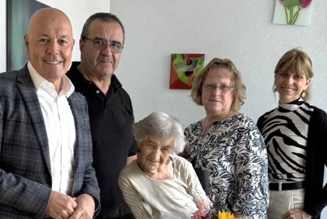 Maria Zambo (*1923): die aktuell älteste Oberwarterin - Platanengasse 3 / Evang. Kirchengasse 8-10