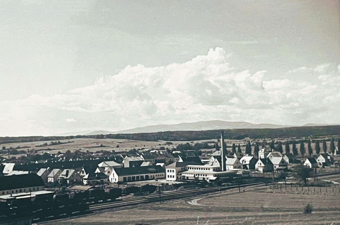 Blick vom Schuldenberg über den nordwestlichen Teil der Stadt gegen Westen