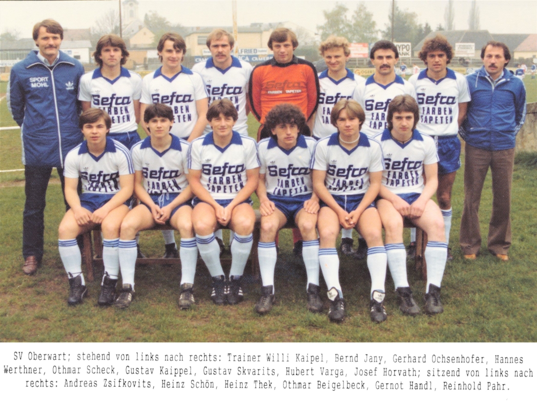 Fußball - SV Oberwart: 1979/80