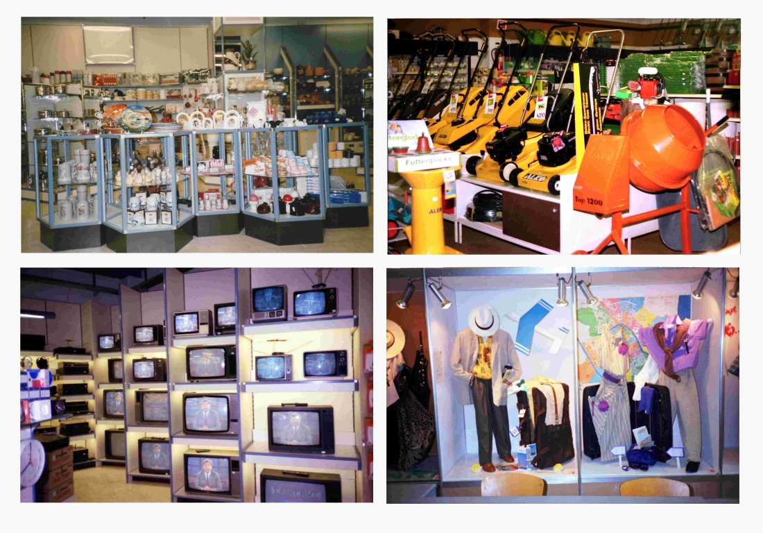 KGM/Konsum/COOP (Wienerstraße 13): Das äußerst umfangreiche Sortiment nach einem großen Umbau 1985