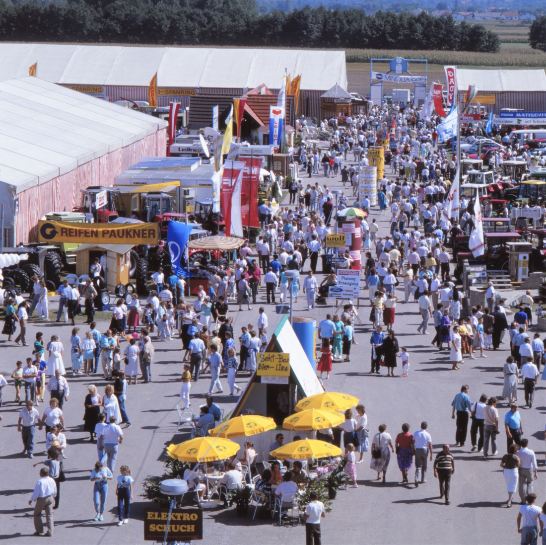 Inform Oberwart 1988: Blick mitten ins Messegelände