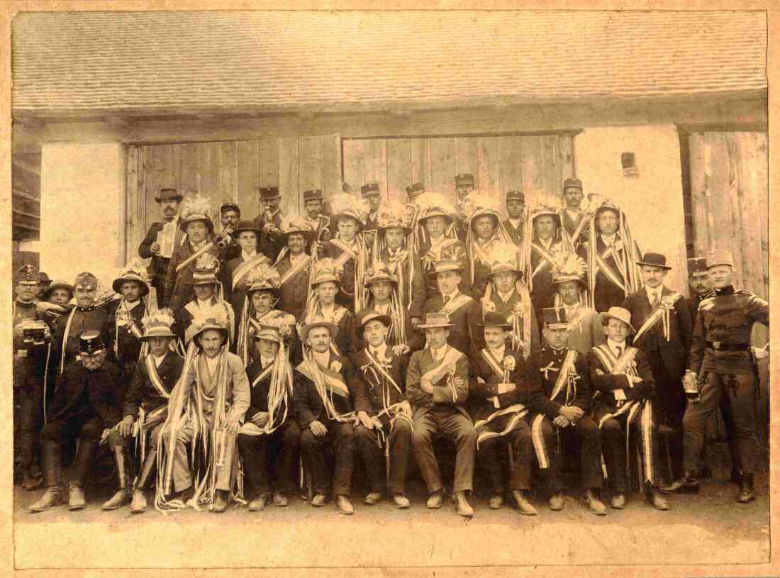 Musterung im Jahr 1913