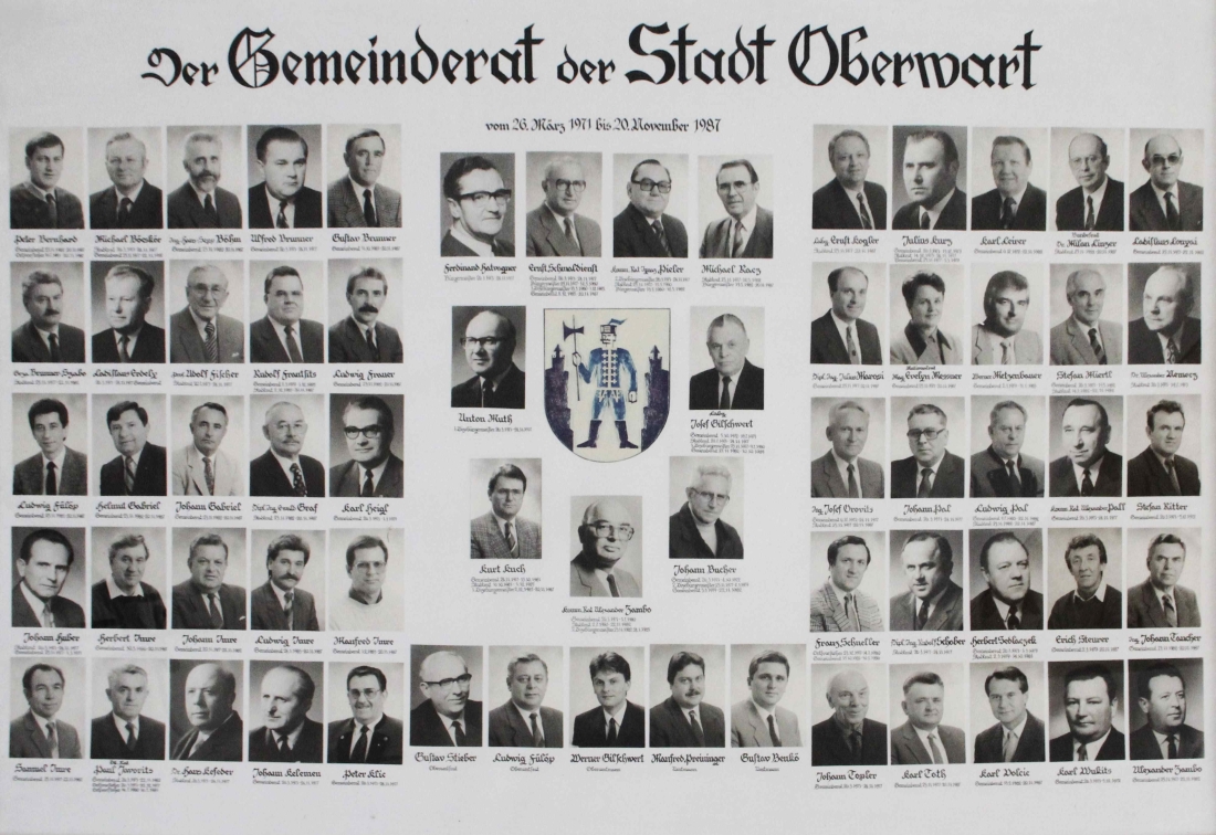 Stadtgemeinde: der Gemeinderat von 1971 bis 1987