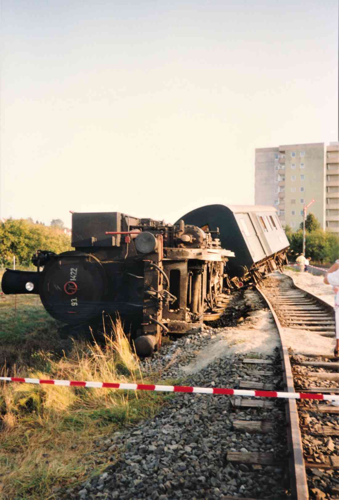 Bahnunglück am 26. September 1992