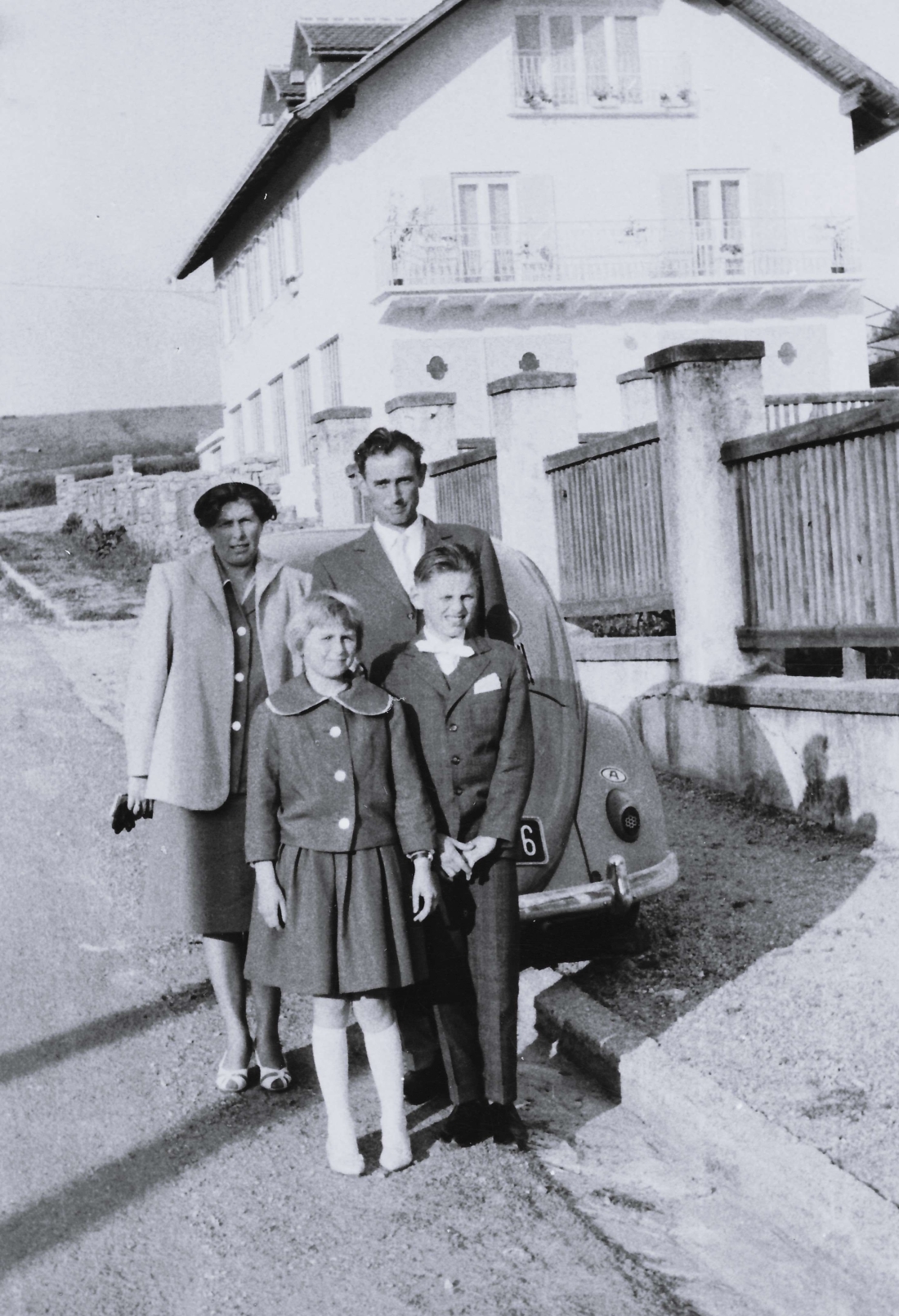 Familie Pongratz in der Prinz Eugenstraße