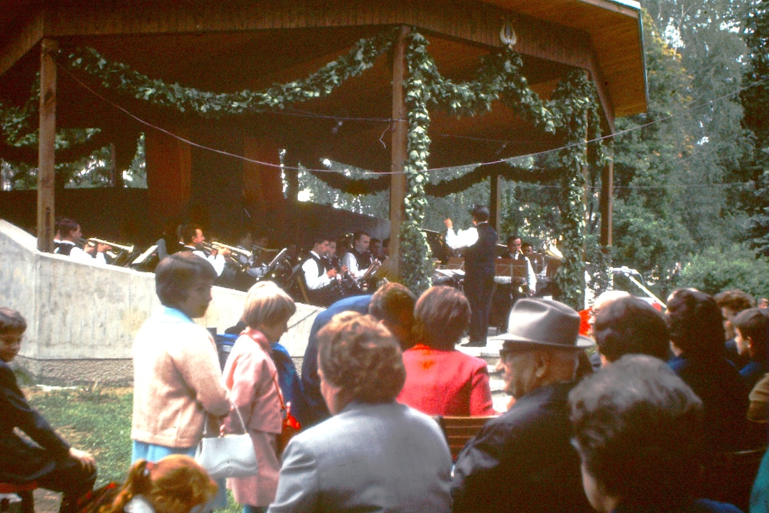 Stadtkapelle Oberwart: Konzert und Feierlichkeiten anlässlich der Eröffnung des Musikpavilions