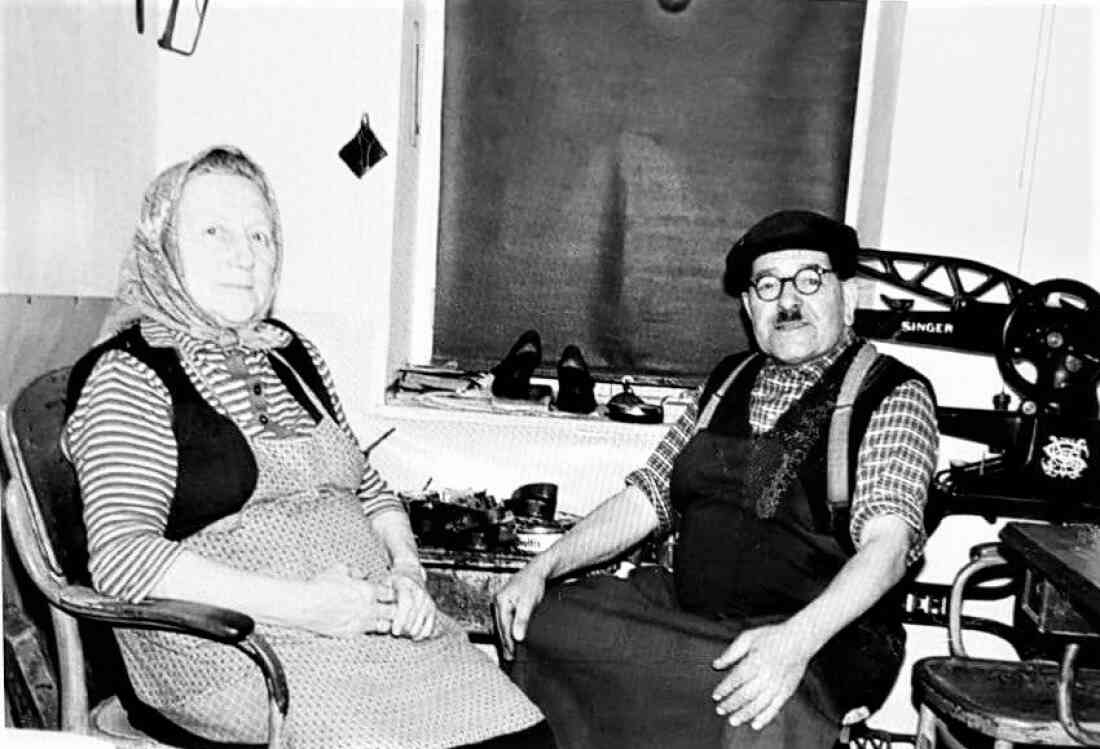 Das Ehepaar Schuhmachermeister Ludwig (*1901/*1970) und Maria (geb. Zartl, *1901/+1989) Levonyak - Grazerstraße 18